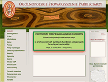 Tablet Screenshot of parkieciarzeosp.com.pl